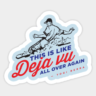 Yogi Berra Sticker